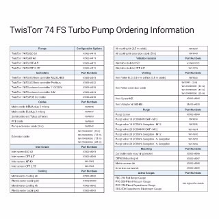 TwisTorr 74 FS 涡轮分子泵